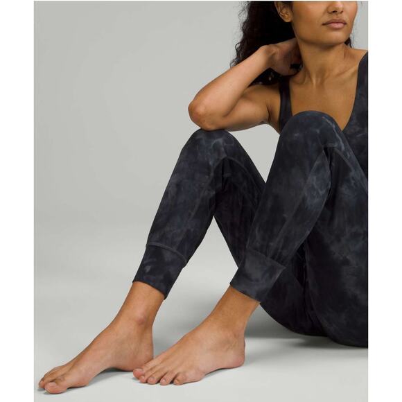 (6) Lululemon Align High-Rise Jogger Diamond Dye Pitch Grey Graphite Grey - Picture 5 of 8